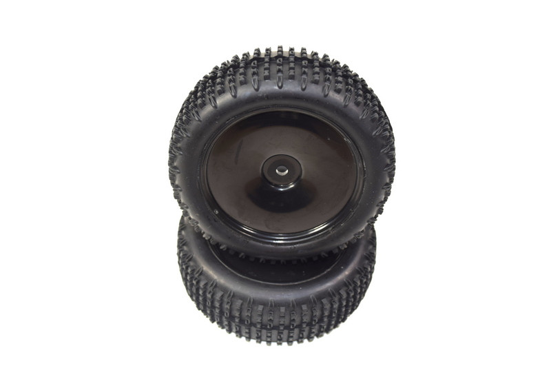 Absima Wheel Set Glued Front (2) AB2.4 RTR/BL/Kit ( AB 1230305)