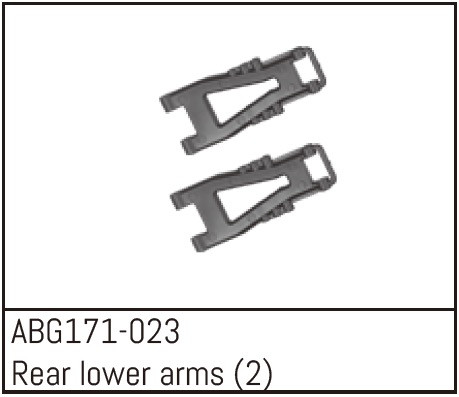 Absima Rear Lower Arms (2) ( AB G171-023)