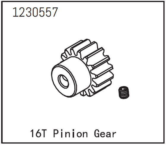Absima Pinion Gear 16T ( AB 1230557)