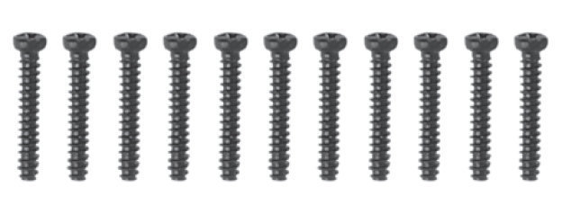 Absima Round Head Screw (2.3*16) ( AB 15-LS08)