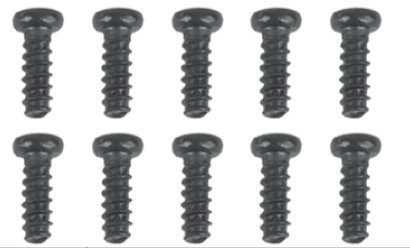 Absima Round Head Screws (2*8) ( AB 30-LS01)