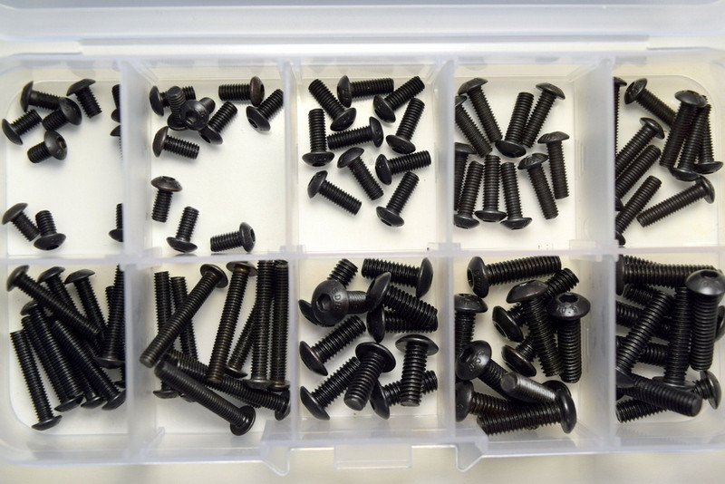 Absima Roundhead Screw Box (100 Pcs.) ( AB 3020004)