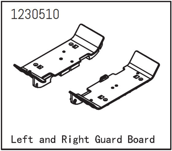 Absima Guard Board /Left/Right ( AB 1230510)