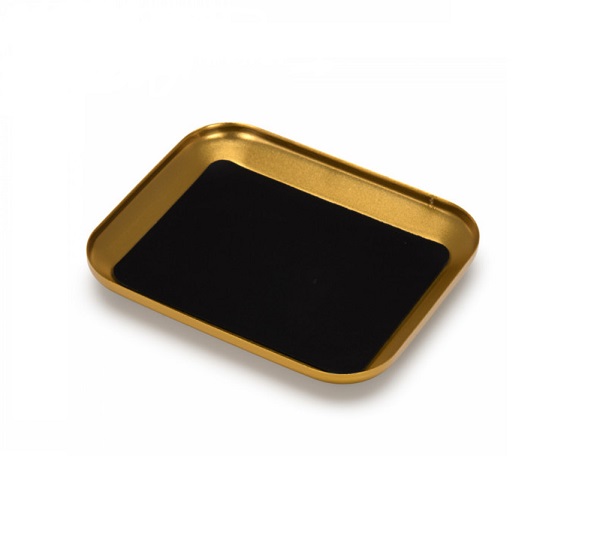 SC Models Aluminium Magnetic Screw Tray - Gold (SCDTEL01003F)