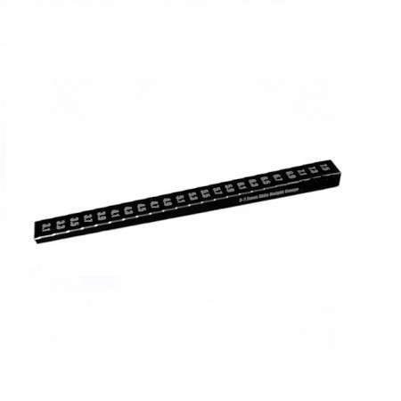 SC Models Chassis Ride Height, Droop Gauge 3.0mm - 7.4mm Black (SCDTEL01045)