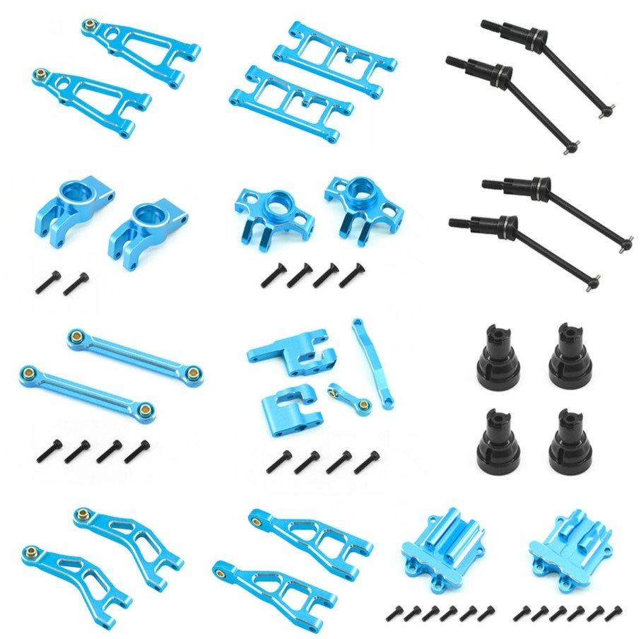 SC Models - Arrma Mojave Grom Complete Aluminum Upgrade Set - Blue (SCDTAR11831A)
