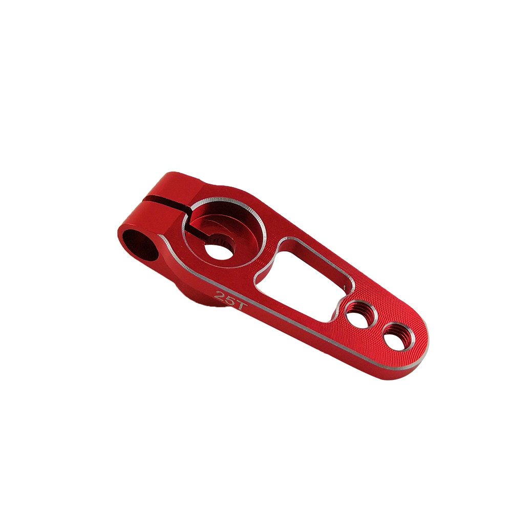 SC Models Clap Aluminium Servo Horn 25T - Red (SCDTSA01001A)