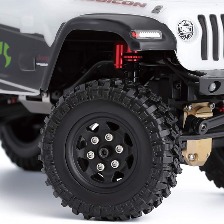 SC Models 1.0&#039;&#039; Plastic Wheel &amp; Tire Set Axial SCX24 - 4pcs Black (SCDTSCX24-34)