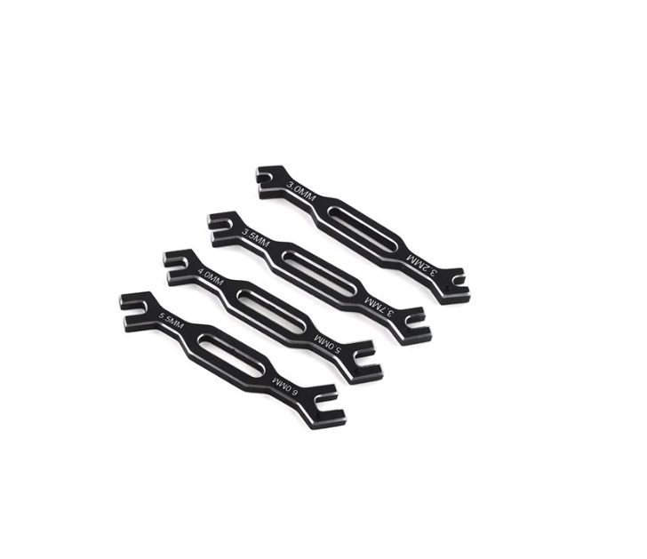 SC Models Aluminium Turnbuckle Wrench Set (3, 3.2, 3.5, 3.7, 4, 5, 5.5 &amp; 6mm) (SCDTT42006)