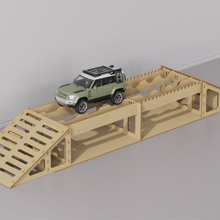 SC Models 1:18th/1:24th Crawler Bridge/Ramp Obstacle - 89cm Long (SCDTTL01012)