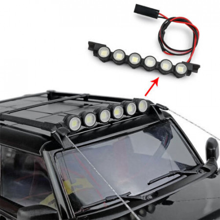 SC Models Roof Light Bar 60mm 1:18 Traxxas TRX-4M Ford Bronco (SCDTTRX4M036)