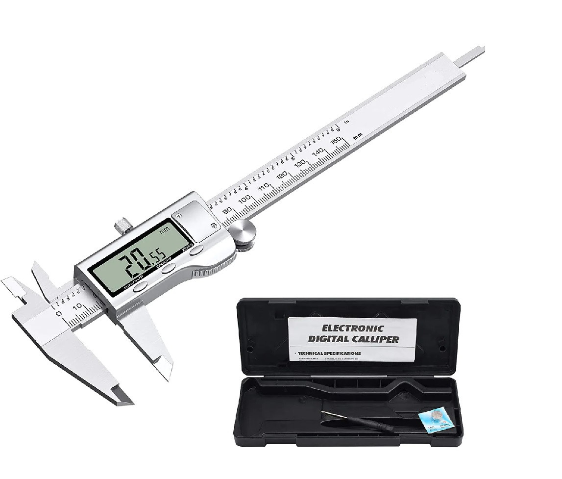 SC Models Metal Digital Caliper + Case 150mm (SCKRTP005)