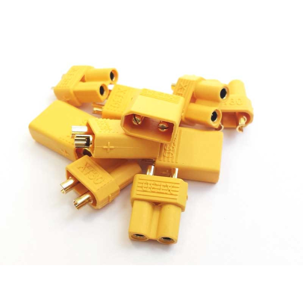 SC Models XT30 Plug Male/Female - 5 Pairs (SCKRWPC041)