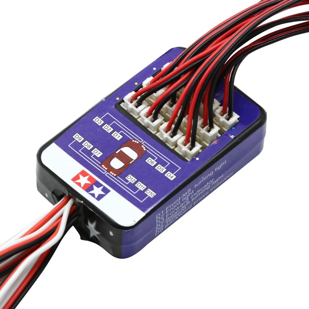 SC Models RC Car 12 LED Lighting Kit , Intelligent - 4 Colors Lighting (SCVGLFI010)