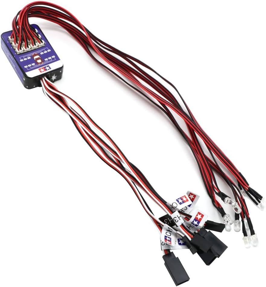 SC Models RC Car 12 LED Lighting Kit , Intelligent - 4 Colors Lighting (SCVGLFI010)