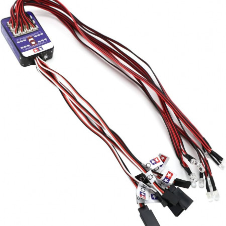 SC Models RC Car 12 LED Lighting Kit , Intelligent - 4 Colors Lighting (SCVGLFI010)
