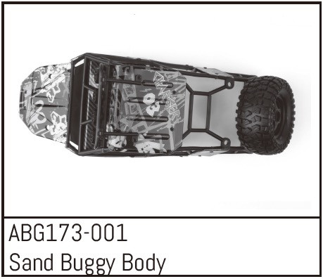 Absima Sand Buggy Body ( AB G173-001)