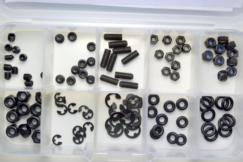 Absima Small Parts Assortment Box (100 Pcs.) ( AB 3020002)
