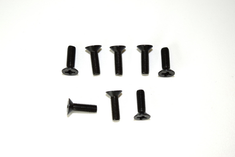 Absima Flat Phillips Head Screw M3X10 (8) ATC 2.4 RTR/BL ( AB 1230231)
