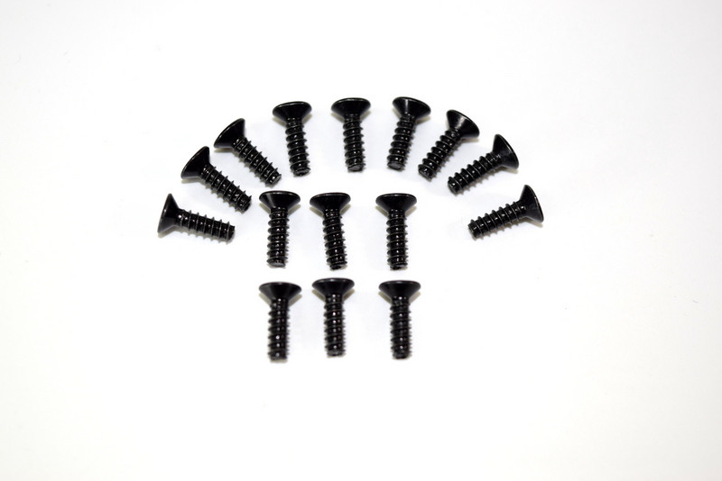 Absima Flat Phillips Head Screw M3X10 (15) ATC 2.4 RTR/BL ( AB 1230228)