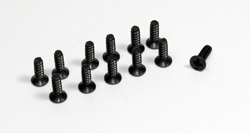 Absima Flat Cross Screw 3X8 (12) Buggy/Truggy ( AB 1230057)