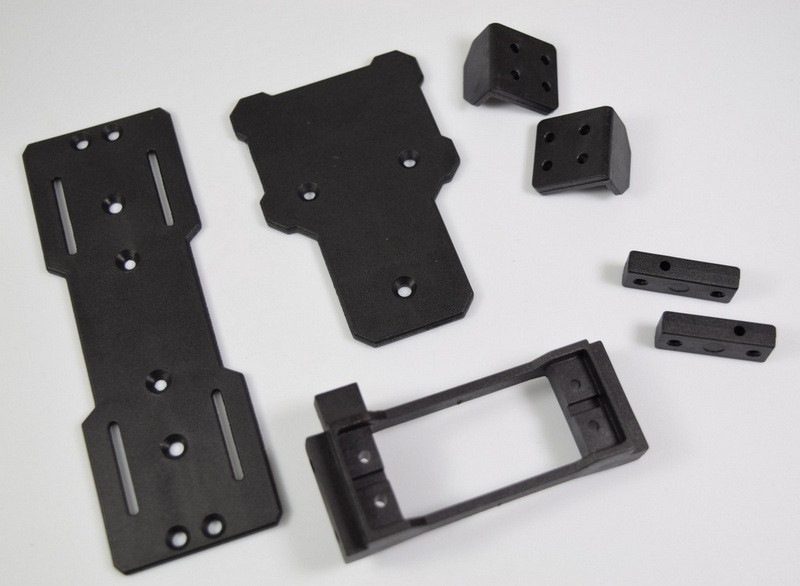 Absima Servo,ESC &amp; Battery Mount Set ( AB 1230401)