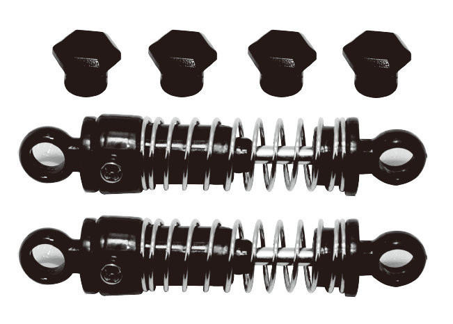 Absima Shock And Shock Mounts (2Pcs) ( AB 18301-18)