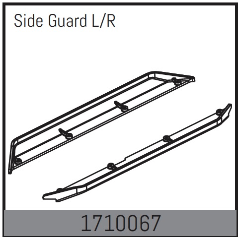 Absima Side Guard L/R ( AB 1710067)