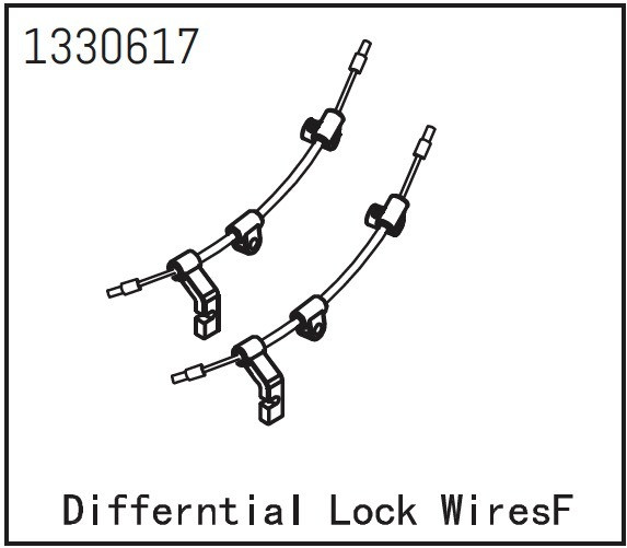Absima Differntial Lock Wires - Yucatan (2) ( AB 1330617)