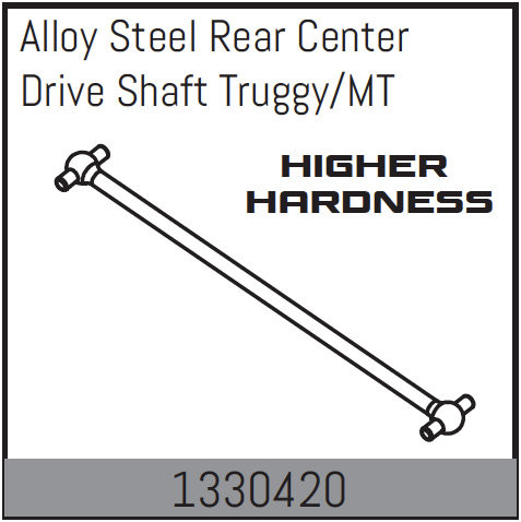 Absima Alloy Steel Rear Center Drive Shaft Truggy/Mt ( AB 1330420)