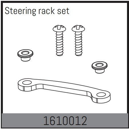 Absima Steering Rack Set ( AB 1610012)