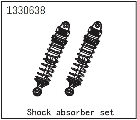Absima Shock Absorber Set (2) - Yucatan ( AB 1330638)
