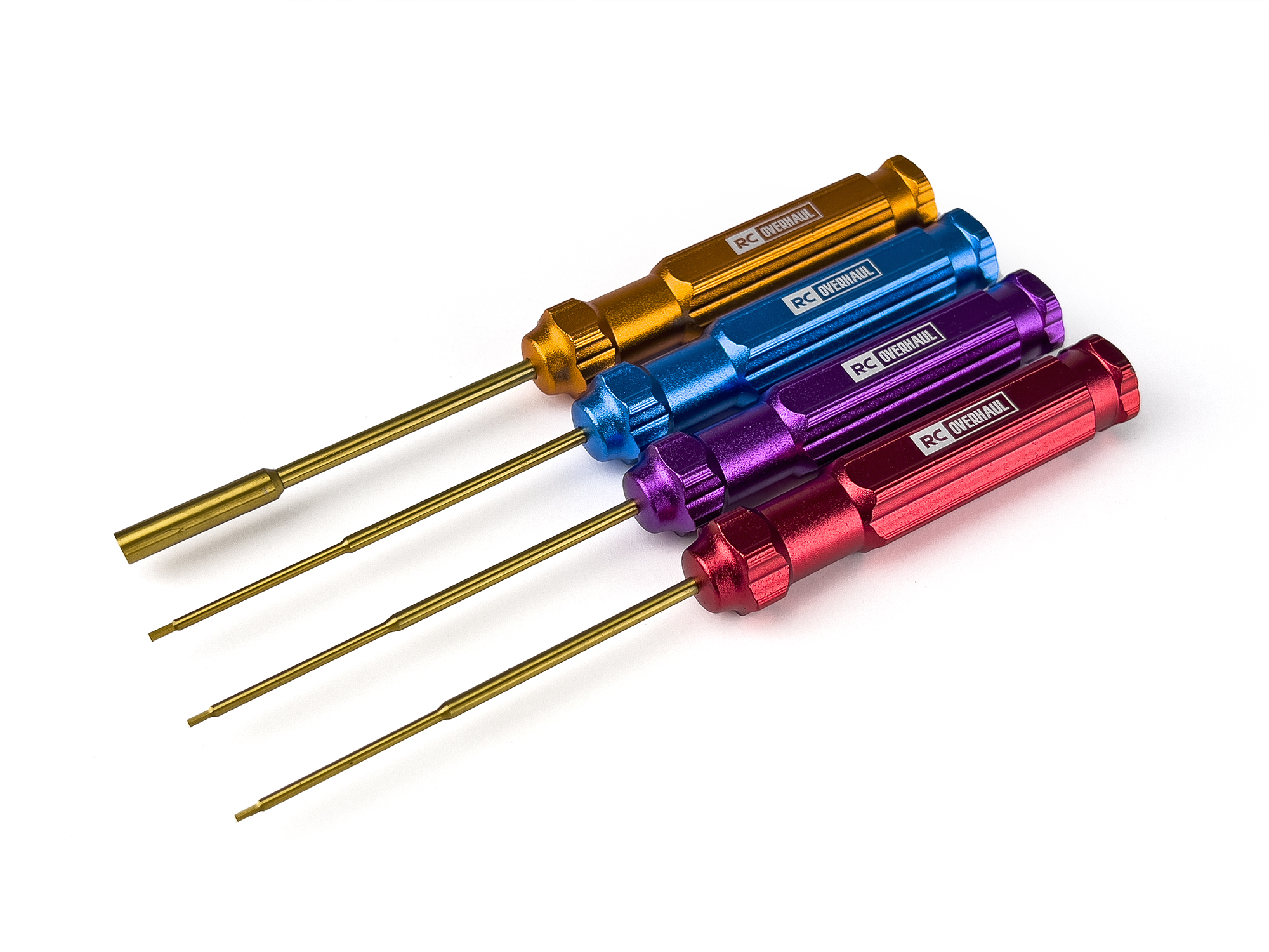 RC Overhaul Tool Set 4pcs(0.05&quot;/1.3/1.5/4mm box)SCX24 (T-RCO-TL001)