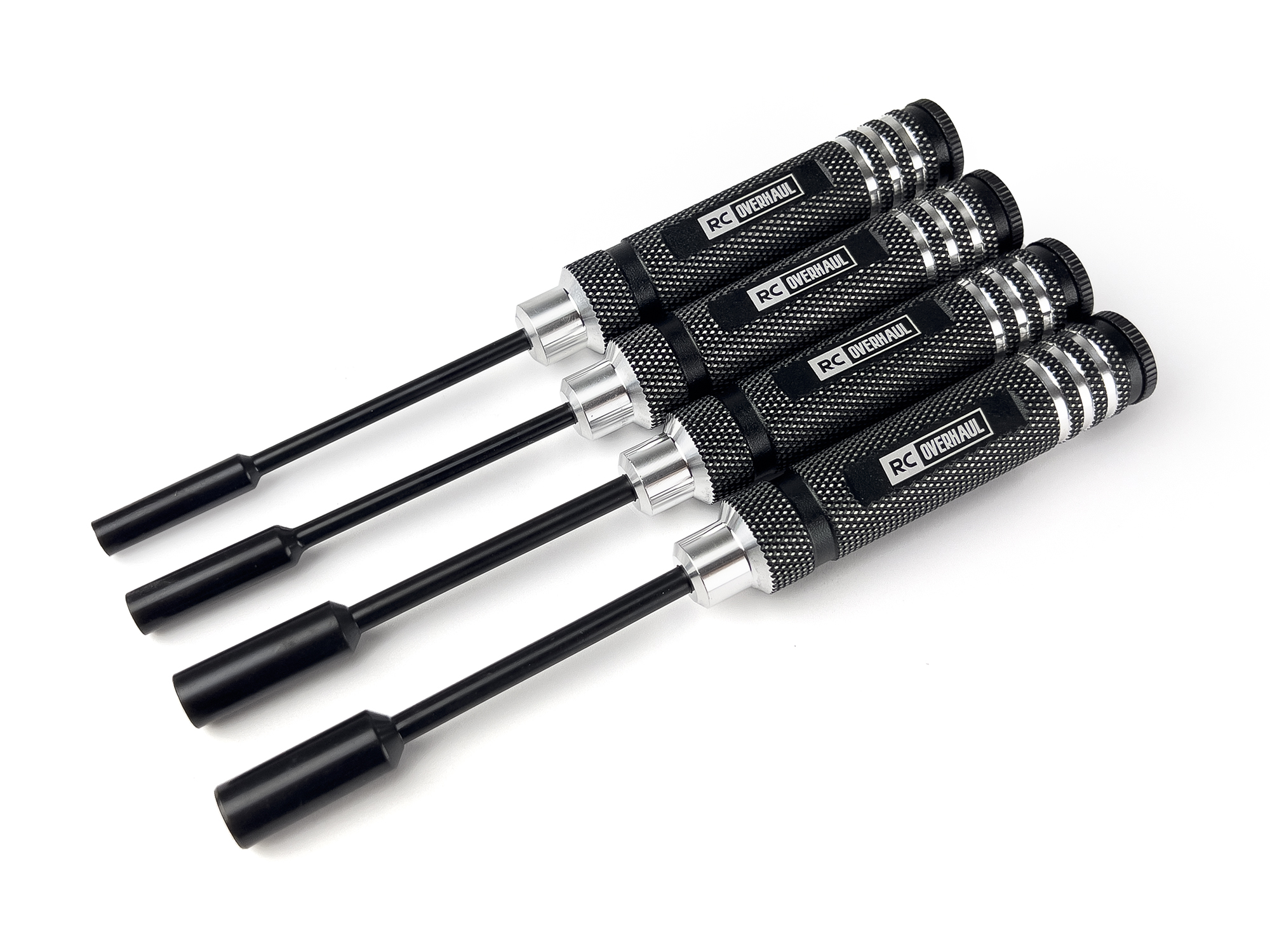 RC Overhaul Nut Driver Set 4/5.5/7/8mm Black (T-RCO-TL002N)