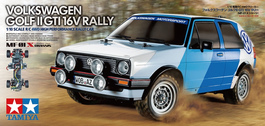 Tamiya Golf MK2 GTI 16 Rally MK-01X ( THC 58714)