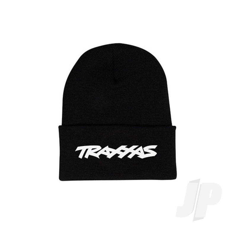 Traxxas Logo Fold Beanie Black Osfa (TRX1189-BLK-AD)
