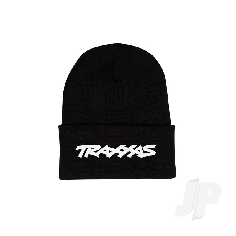 Traxxas Logo Fold Beanie Black Osfa (TRX1189-BLK-JR)