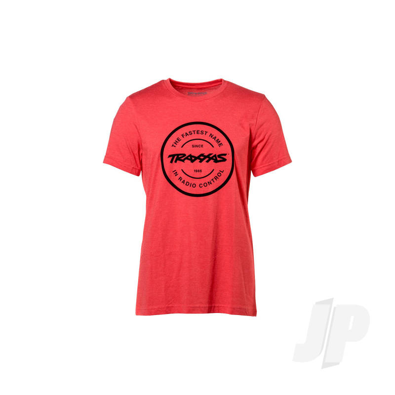 Traxxas Token Tee Heather Red Small (TRX1359-S)