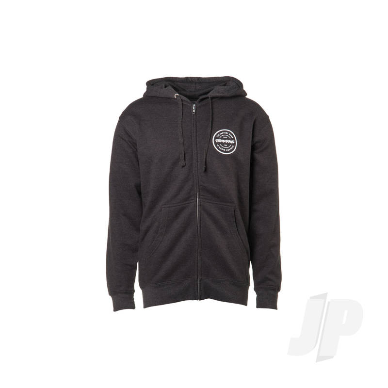 Traxxas Token Zip Hoodie Charcoal L (TRX1390-L)