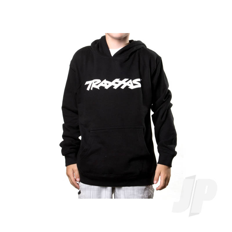 Traxxas Logo Hoodie Black Youth Small (TRX1397-S)