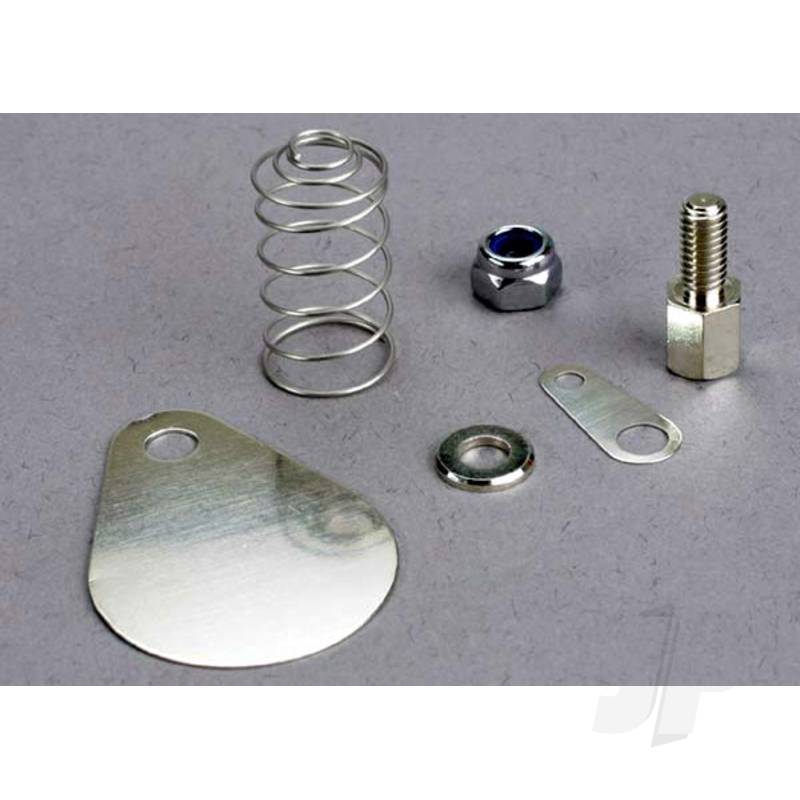 Traxxas Antenna Spring / Connector Terminal / Antenna Post With Washer &amp; Nut / Antenna Plate (TRX1524)