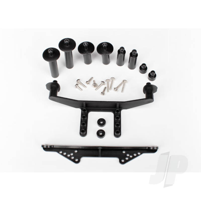 Traxxas Body Mounts (Front &amp; Rear) W/Hardware (TRX1914R)