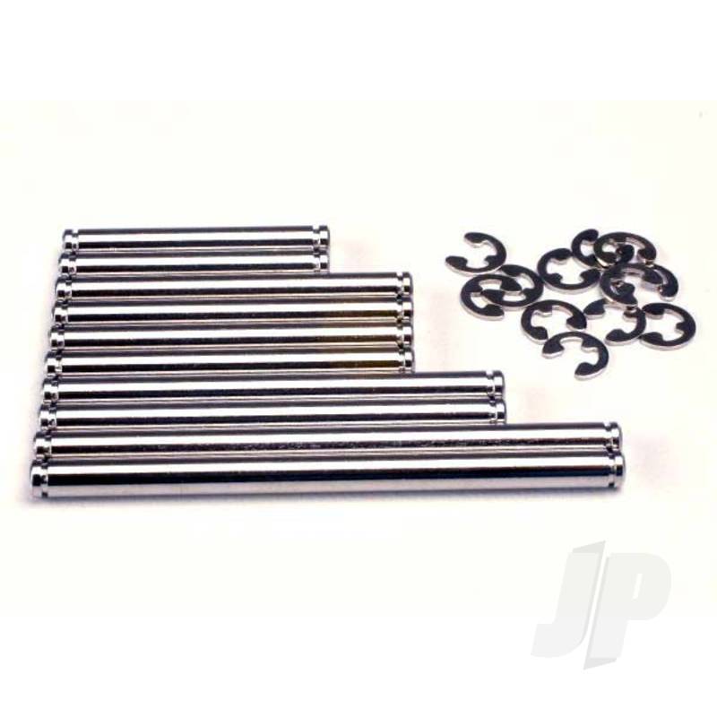 Traxxas Suspension Pin Set, Hard Chrome ( With E-Clips) (TRX1939)