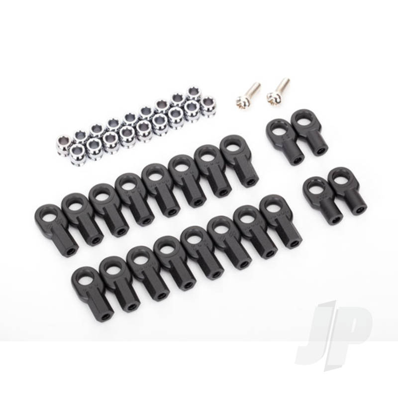 Traxxas Rod Ends (16 Long &amp; 4 Short) / Hollow Ball Connectors (18) / Ball Screws (2 Pcs) (TRX1942)