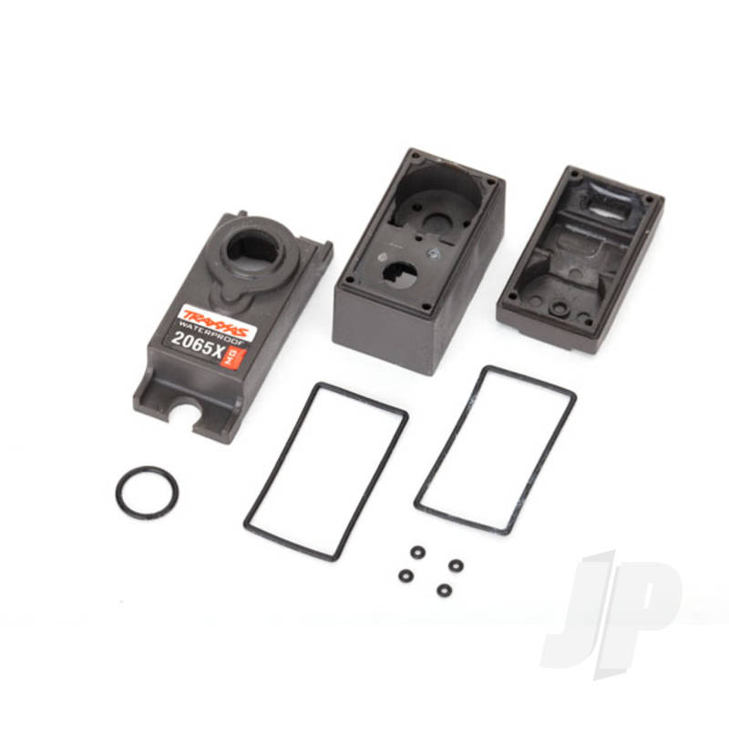 Traxxas Servo Case / Gaskets (For 2065X Metal Waterproof, Sub-Micro Servo) (TRX2063X)