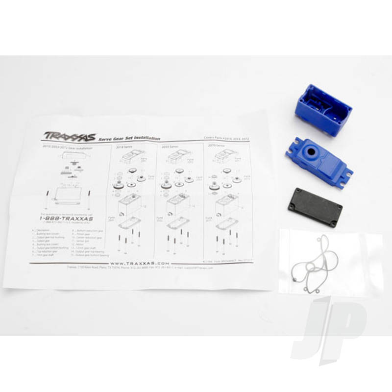 Traxxas Servo Case / Gaskets (For 2056 And 2075 Waterproof Servos) (TRX2074)