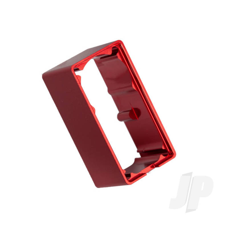 Traxxas Servo Case, Aluminium (Red-Anodised) (Middle) (For 2255 Servo) (TRX2253)