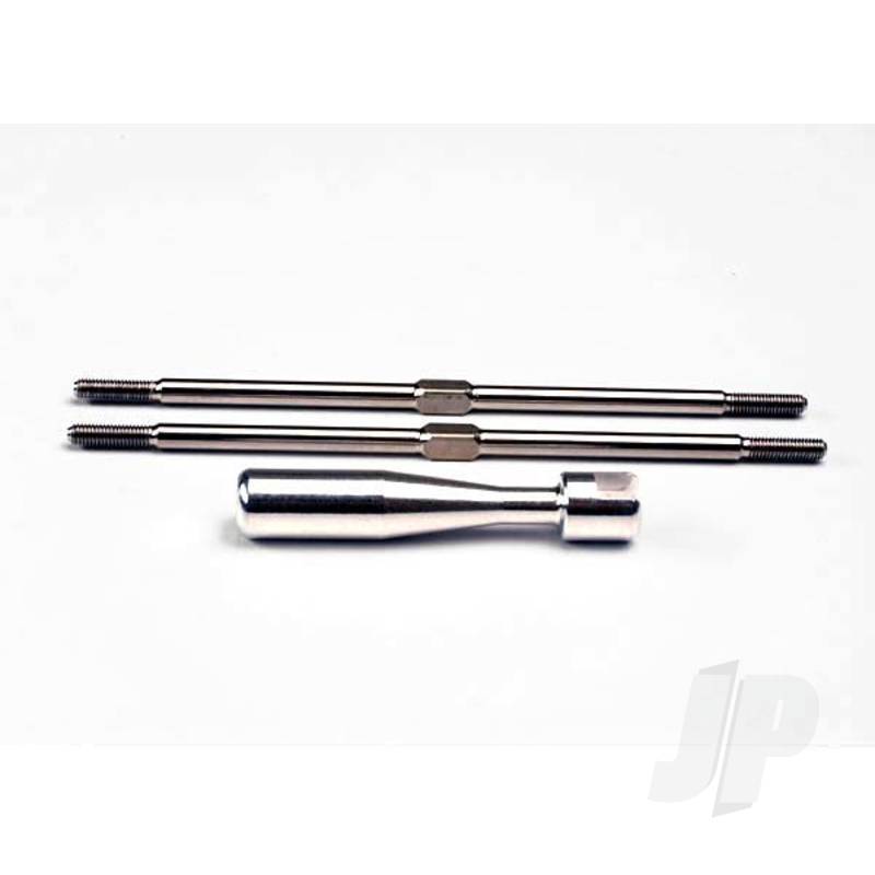 Traxxas Turnbuckles, Titanium 105Mm (2 Pcs) / Billet Aluminium Wrench (TRX2339X)