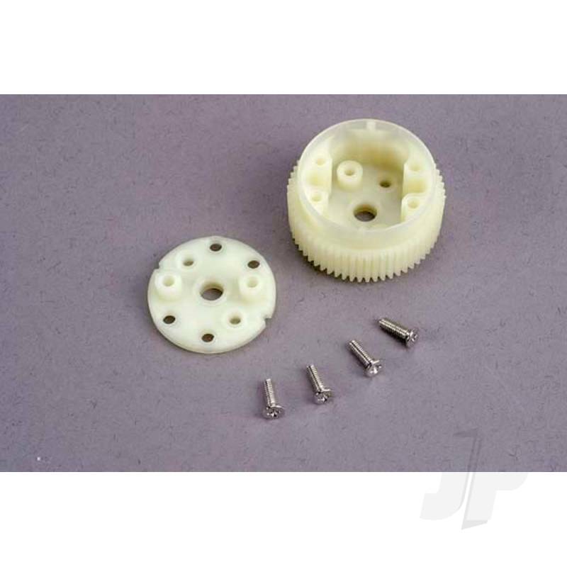 Traxxas Main Diff Gear With Side Cover Plate &amp; Screws (TRX2381)