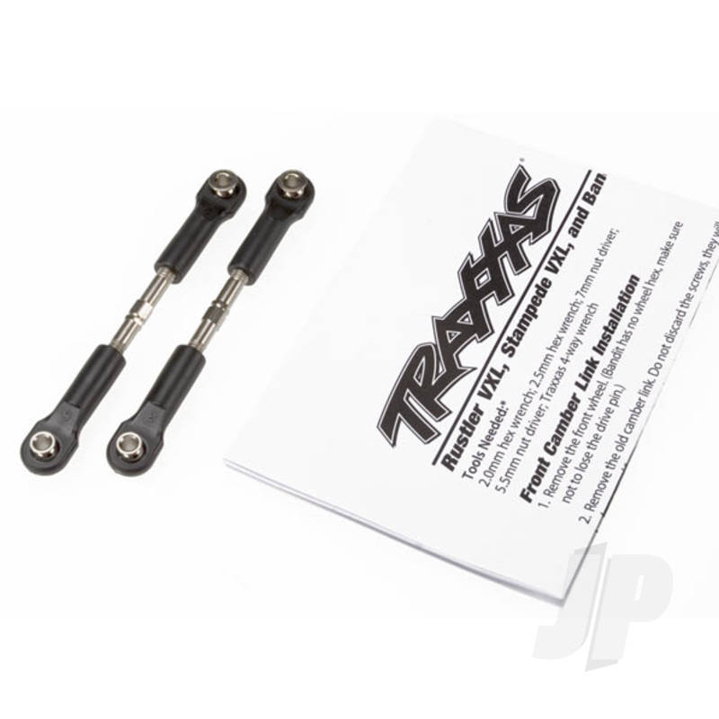 Traxxas Turnbuckles, Camber Link, 36Mm (56Mm Centre To Centre) (Rear) (Assembled With Rod Ends And Hollow Balls) (1 Left, 1 Right) (TRX2443)